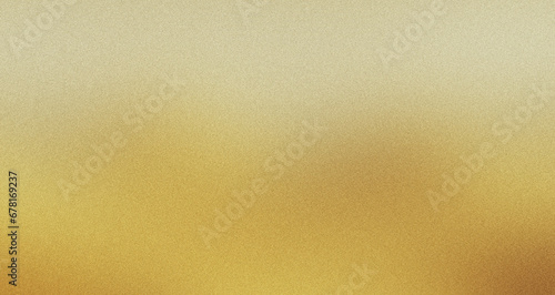 gold metal , grainy noise grungy empty space , spray texture color gradient shine bright light and glow rough abstract retro vibe background template photo