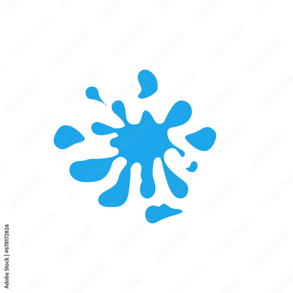 blue vector illustration water splash blue vector illustration water splash