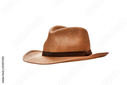 Fashionable Hat on Transparent Background, PNG, Generative Ai