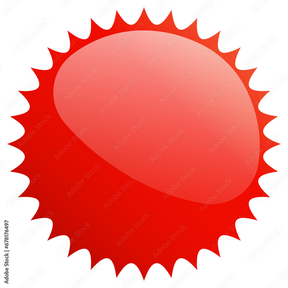 red round sticker labels - obrazy, fototapety, plakaty 