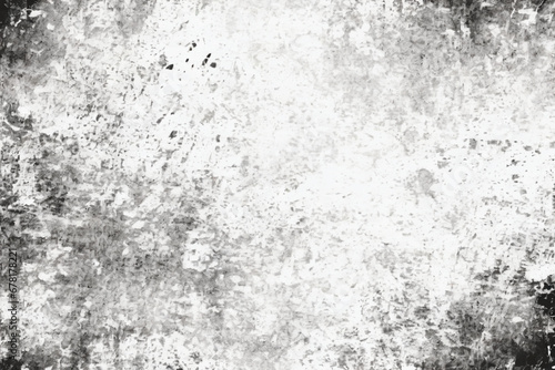 monochrome abstract distressed overlay grunge texture on a white background © ABDULSAMAD
