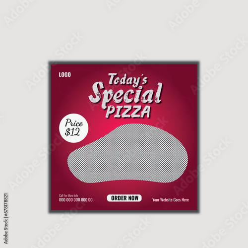 Food Social Media Post Design