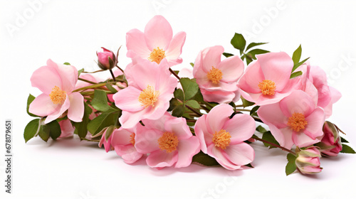 Wild rose flowers