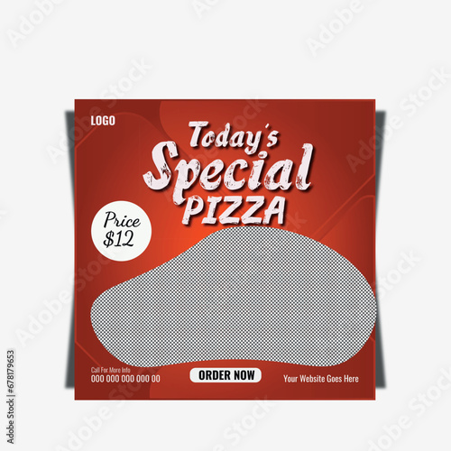 Food Social Media Post Design