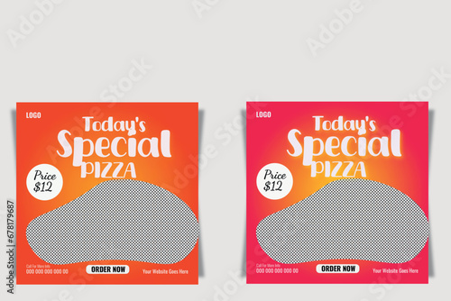 Food Social Media Post Design