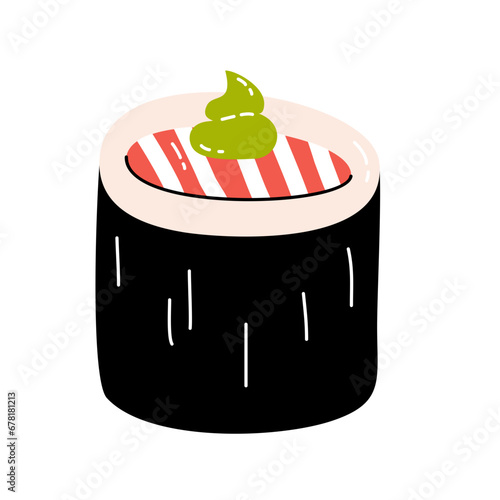 Playful Sushi Vector Set