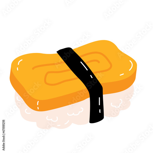 Playful Sushi Vector Set