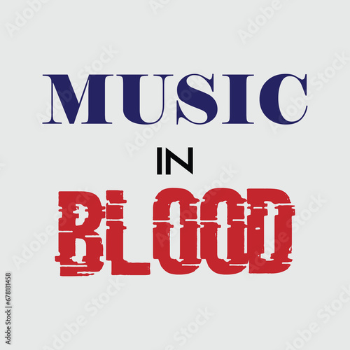 musical typography vector design,minimal design,tees design.