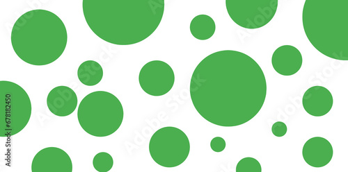 green circle pattern background 