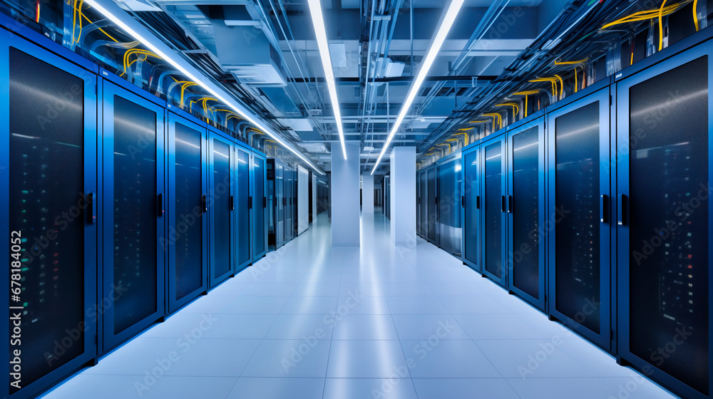 Fototapeta premium Data Center Infrastructure
