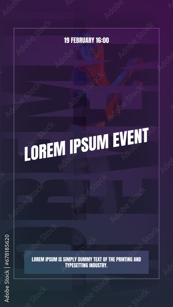 Modern and Abstract Festival and Event Designed Animation for Social ...