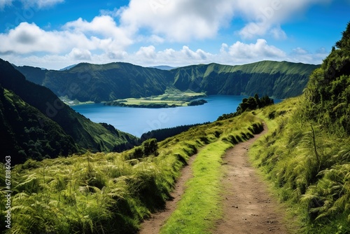 Beautiful landscape of Azores islands