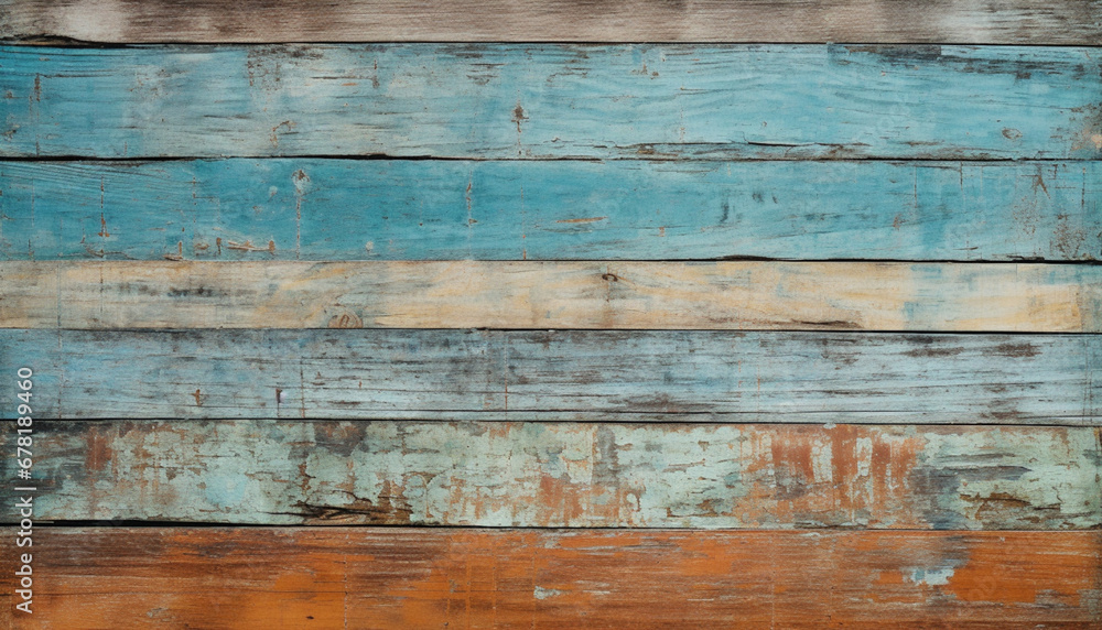 aged horizontal wood background