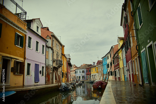 Burano canal, Venice, Italy © Kate