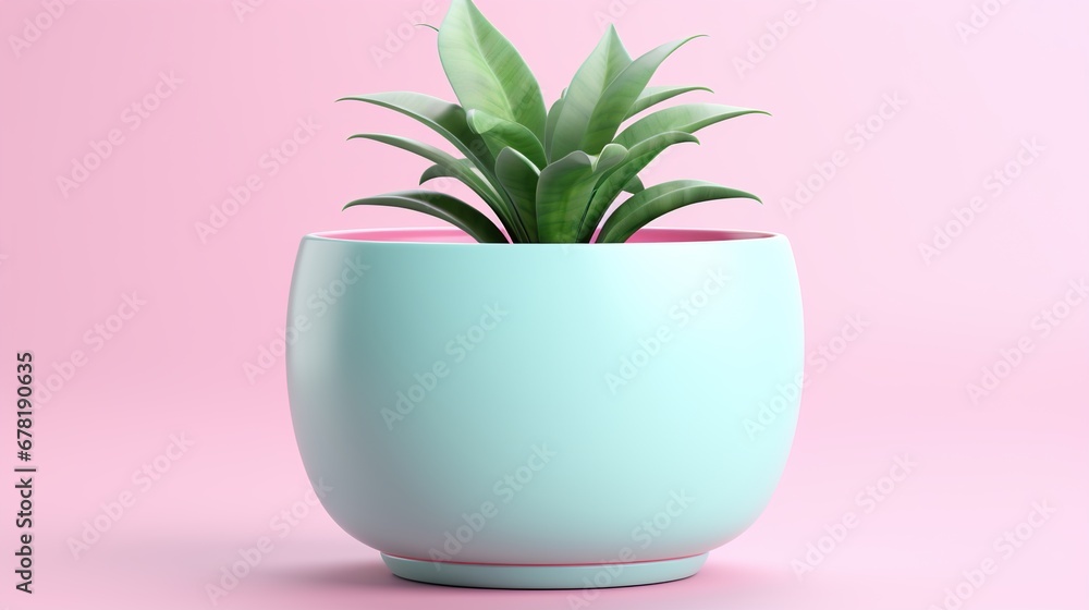 Botanical Charm: Minimal Indoor Garden AI Generative Botanical Charm: Minimal Indoor Garden AI Generative