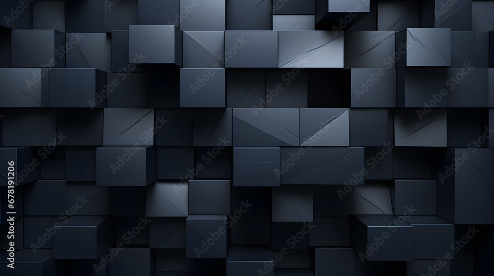 Black geometric cubic pattern abstract wallpaper Black geometric cubic pattern abstract wallpaper