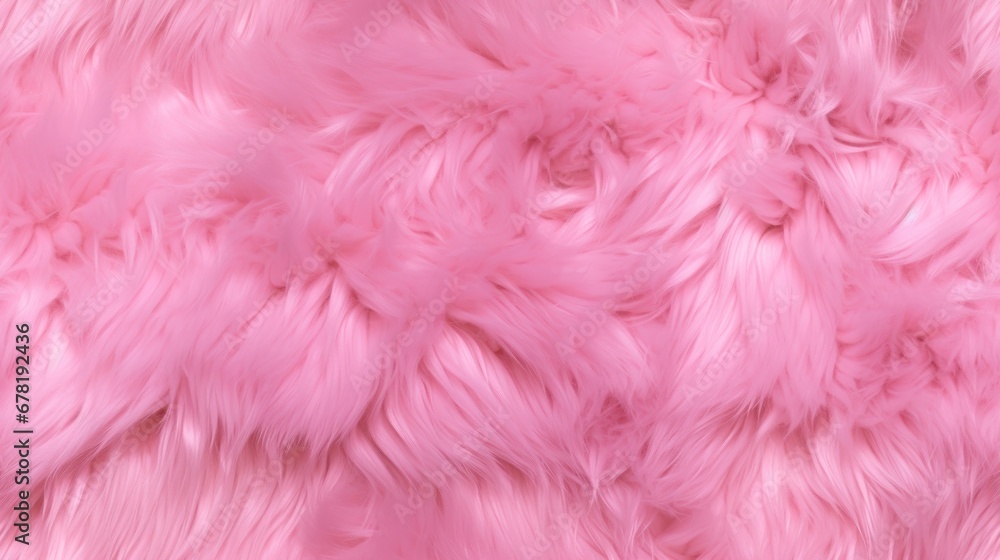 Pink sheep fur skin texture soft colorful pastel seamless pattern tile. Valentine's day. for Print. fabric textile. wall wallpaper graphics. template for artwork design.