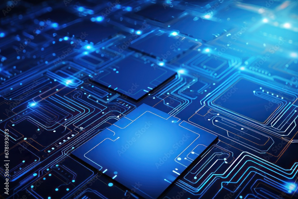 Abstract technology blue background Abstract technology blue background