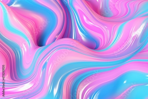 abstract holographic background - abstract 80s holographic pink and blue frosted molte background photo