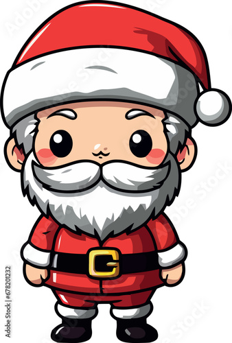 immagine carina di vari personaggi  nei panni di babbo natale 03