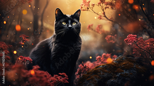 A black cat © Hassan