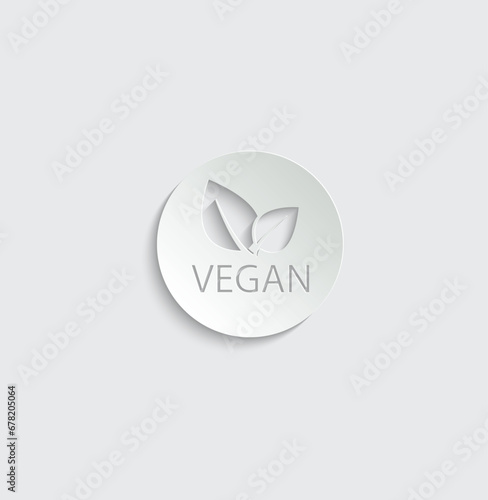 Vegetarian food icon vegan food icon vector 