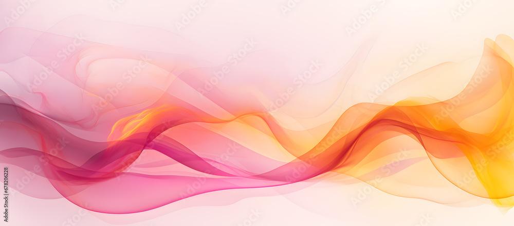 Fototapeta premium Pink smokey watercolor abstract background