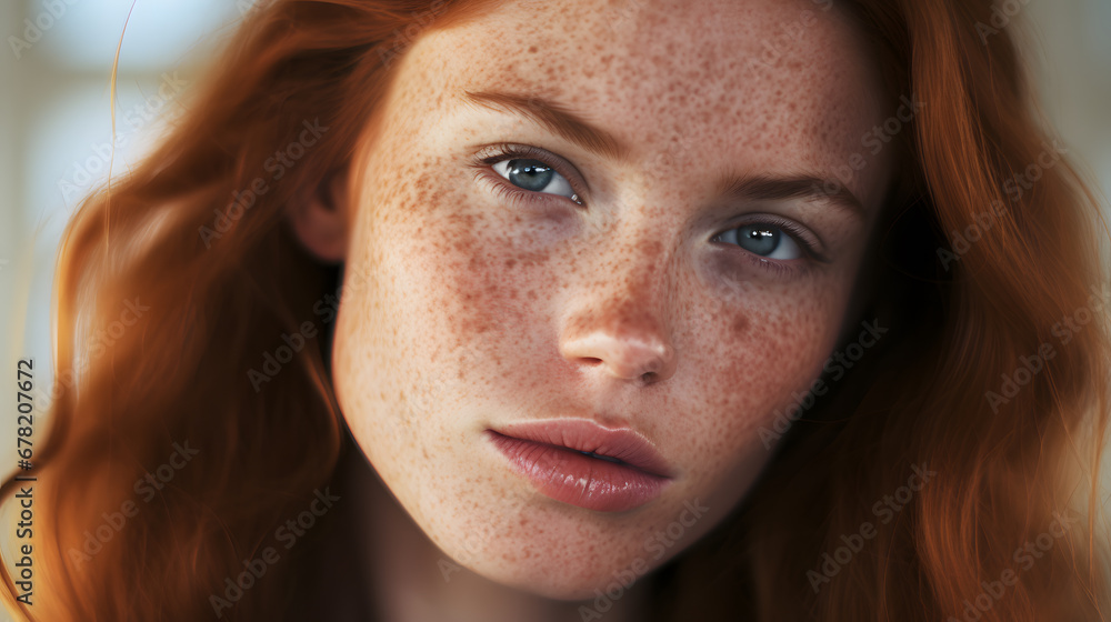 25 year old woman with radiant and fresh skin, photo shoot, beauty model, light background, close-up of face 25 year old woman with radiant and fresh skin, photo shoot, beauty model, light background, close-up of face