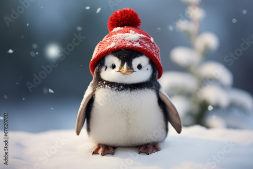 penguin in winter © CREAM 2.0