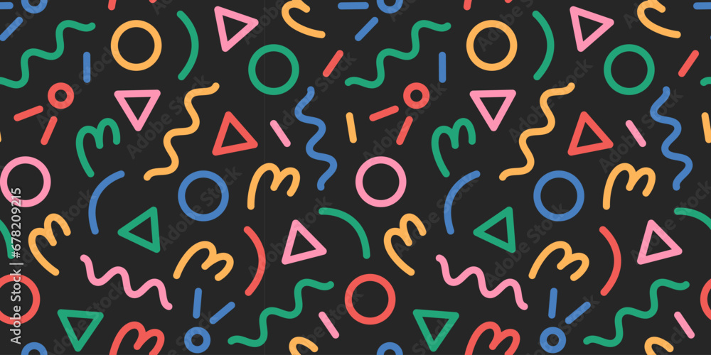 Fun colorfula abstract line doodle shape set. Creative minimalist style art symbol collection for children or party celebration with modern shapes. Simple upbeat childish drawing scribble decoration. Fun colorfula abstract line doodle shape set. Creative minimalist style art symbol collection for children or party celebration with modern shapes. Simple upbeat childish drawing scribble decoration.