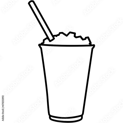 Slushie Illustration