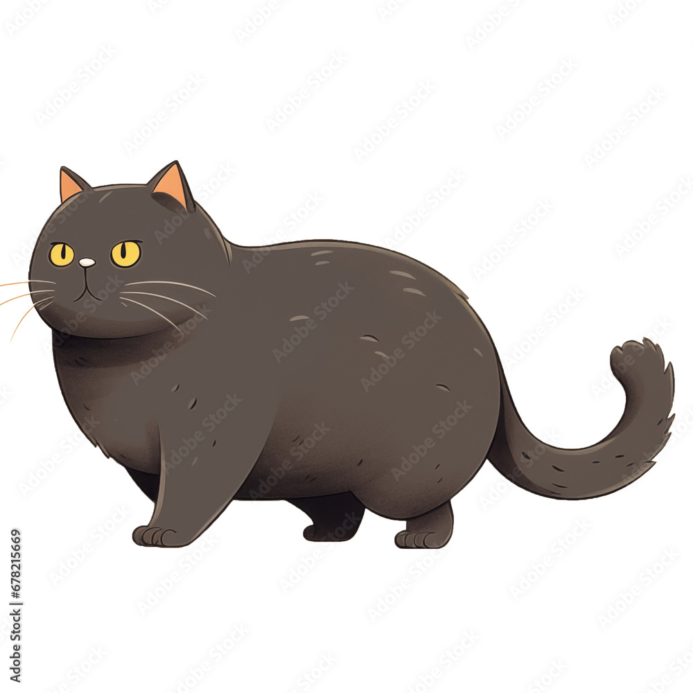 Obraz premium cartoon cat3