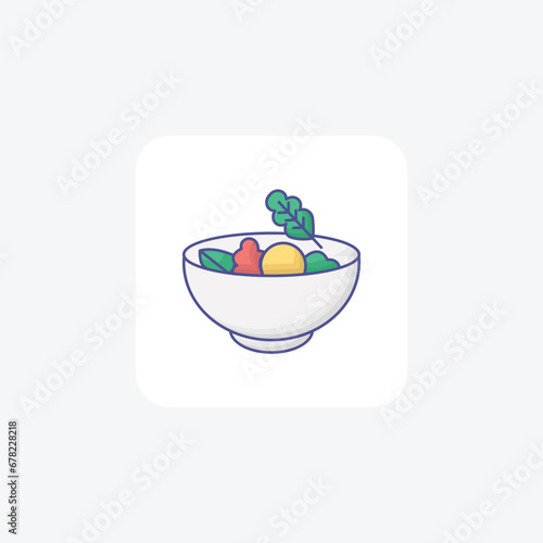 healthy recipes, icon  isolated on white background vector illustration Pixel perfect

