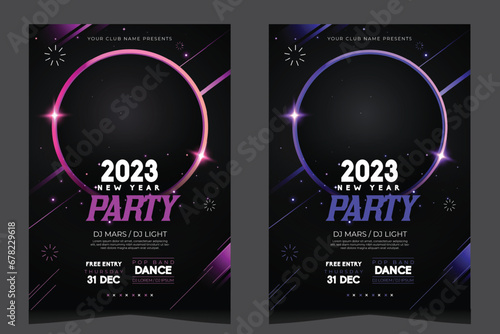 vector night party music flyer design  
 photo