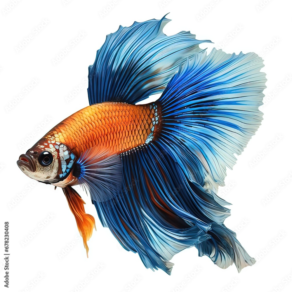Fototapeta premium Siamese fighting fish