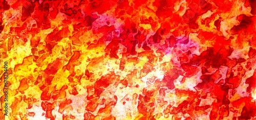 Beautiful and colorful dynamic abstract paint