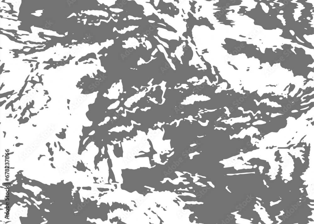 Full seamless gray military camouflage texture pattern vector. Black white textile fabric print. Army camo background. Full seamless gray military camouflage texture pattern vector. Black white textile fabric print. Army camo background.