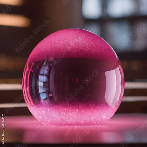 ball in glass