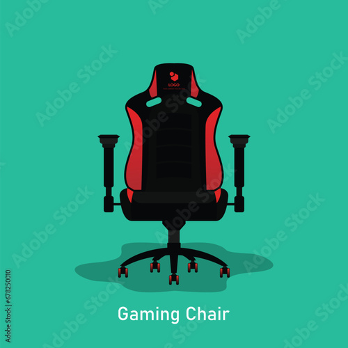 gaming chair vector