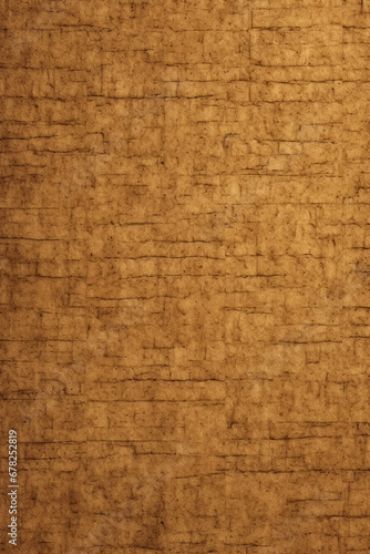 Old flat sheet of cork texture, birdseyeview. AI generative photo