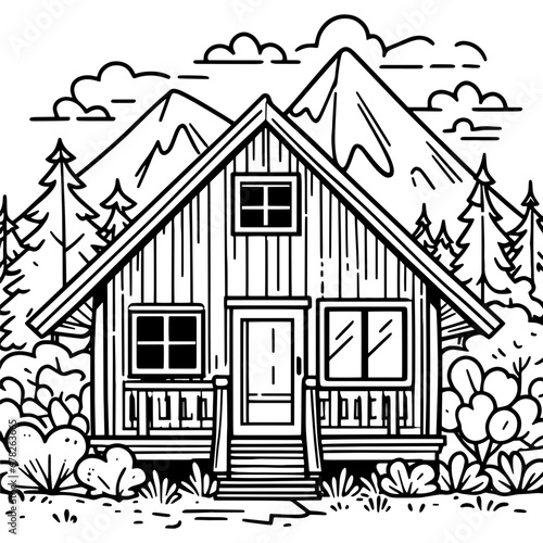 House white and black icons