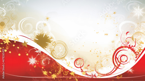 Christmas themed decorative background