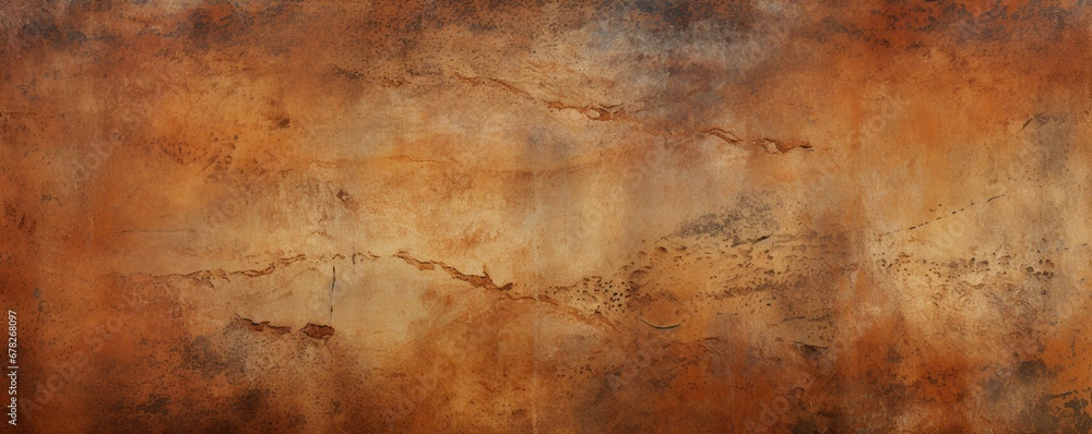 A photograph of a seamlessly repeating subtle grunge rust texture, suitable for adding a distressed and vintage look to various design projects.