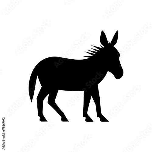 Donkey Icon - Simple Vector Illustration - Simple Vector Illustration