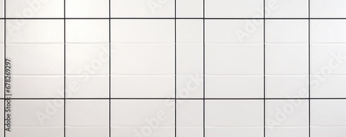 A photograph of a tile floor background with a grid line texture, suitable for bathroom, kitchen, and laundry room decor, designed with ample empty space for product placement and display.