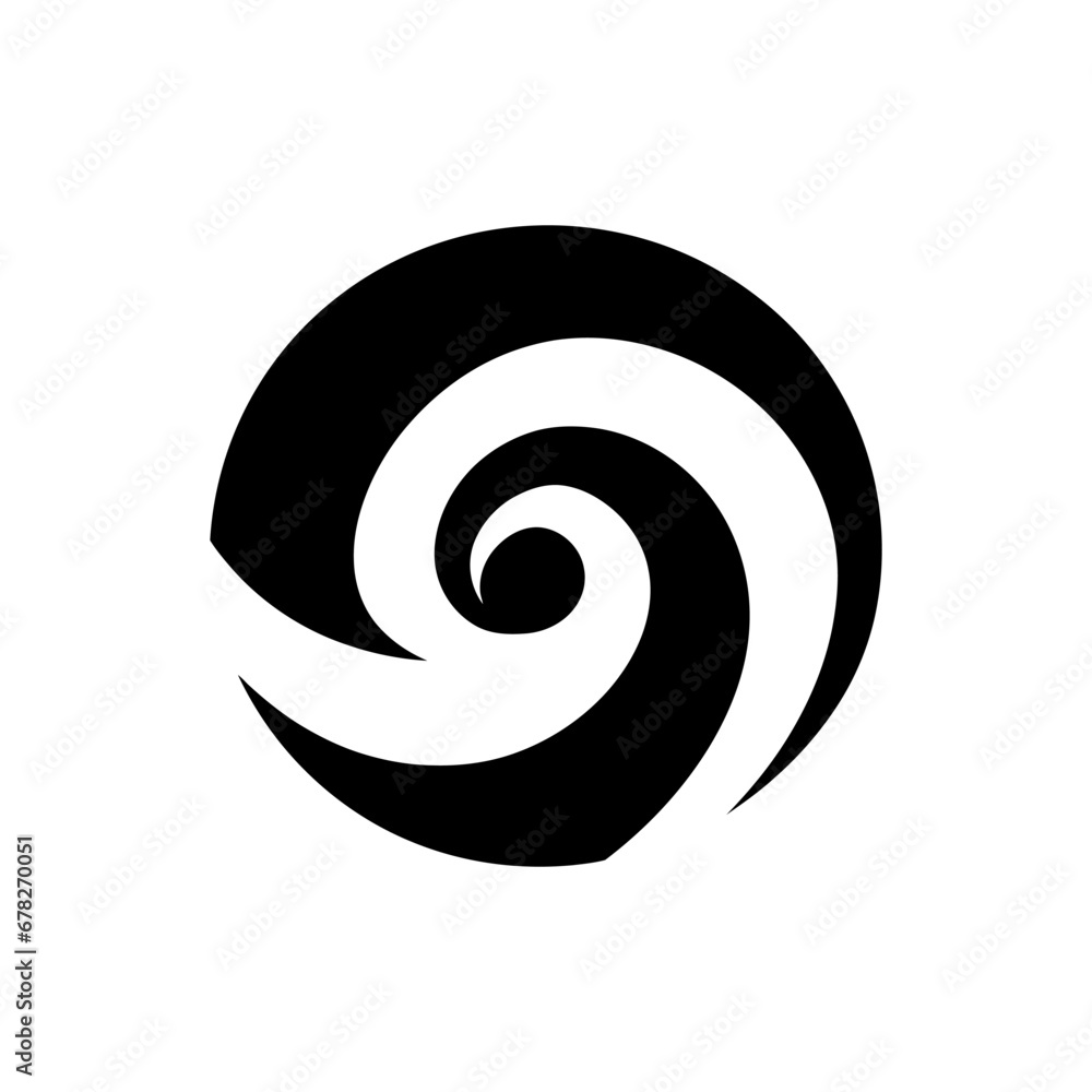 Hurricane Warning Icon - Simple Vector Illustration Hurricane Warning Icon - Simple Vector Illustration