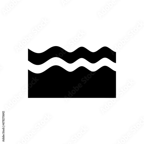 Soil Erosion Icon - Simple Vector Illustration photo