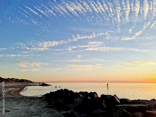 Beautiful skies of Denmark photo