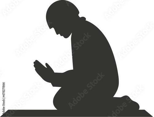 Namaz praying icon