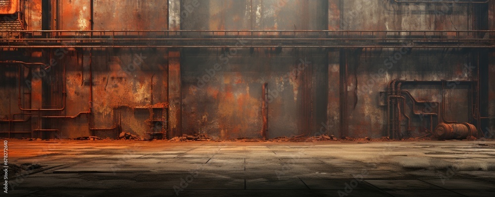An image of an industrial setting featuring a subtle grunge rust texture background, creating an authentic and gritty atmosphere. An image of an industrial setting featuring a subtle grunge rust texture background, creating an authentic and gritty atmosphere.